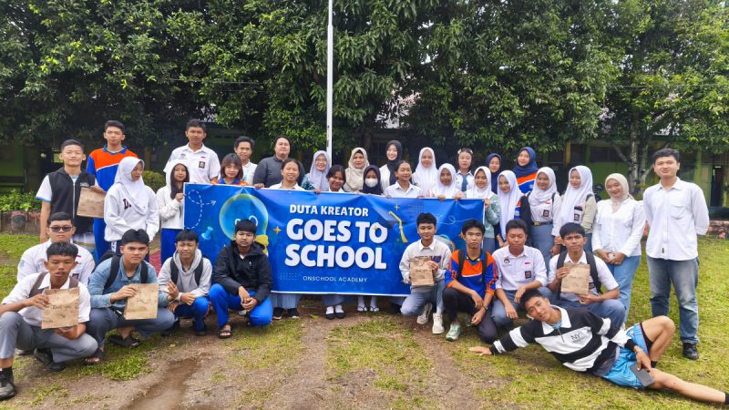 LANGKAH AWAL DUTA KREATOR: GOES TO SCHOOL SMAN 7 KOTA BENGKULU SUKSES DIGELAR