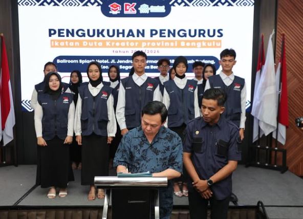 Ketua DPD RI Sultan Baktiar Najamudin Sampaikan Sambutan Sebagai Regional Director Duta Kreator Indonesia